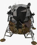 3d model apollo lunar module
