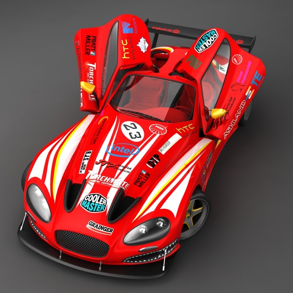 maya racing cars 7 - Racing Cars Collection 7... by 3d_molier