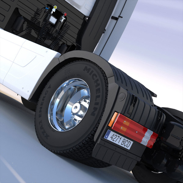 3d mercedes actros semitruck containers model - Mercedes Actros with containers semitruck... by ArqArt3D
