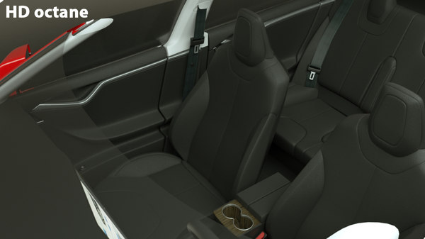 3d 2013 tesla s modeled - Tesla Model S 2013... by be fast