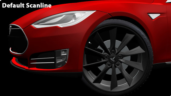 3d 2013 tesla s modeled - Tesla Model S 2013... by be fast