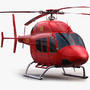 bell 429 helicopter interior 3d 3ds