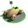 3d model toy car