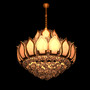 3d model of pendant lamp shape water lily