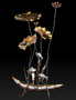 chinese style metallic sculpture 3d max