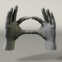 cinema4d hands rigged