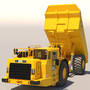 3d 60 underground mining truck