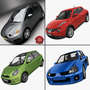 small cars 1 3d max