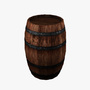 3d model barrel