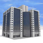 building aa5 modern office 3d model