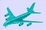 3d model airbus a380 solid assembly