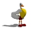 cartoon duck 3d model