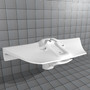 3d model architecture sink