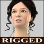 3d max seline female character