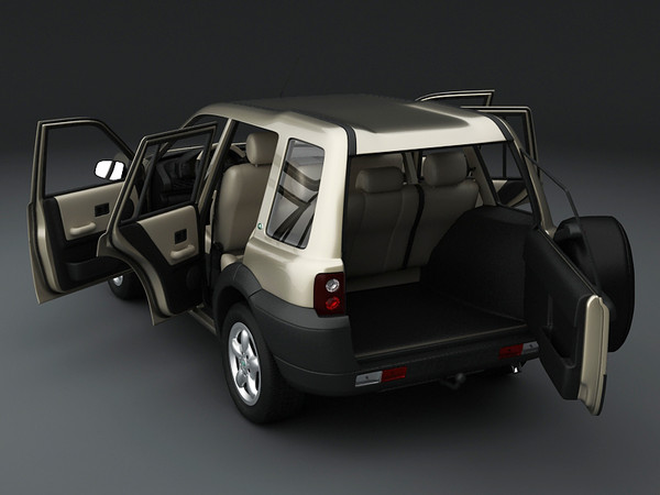 land rover freelander 1 3ds - Land Rover Freelander 1998... by 3DStarving