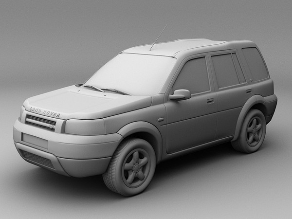 land rover freelander 1 3ds - Land Rover Freelander 1998... by 3DStarving