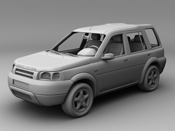 land rover freelander 1 3ds - Land Rover Freelander 1998... by 3DStarving