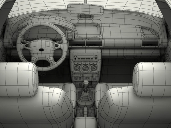 land rover freelander 1 3ds - Land Rover Freelander 1998... by 3DStarving