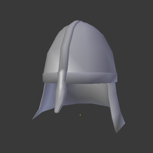 3d obj resolution helmet medieval - Medieval Helmet... by Rangerr