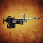 fn minimi light machine gun 3d model