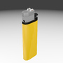 3d modelled yellow