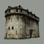 medieval building 3d model