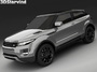 3d land rover range evoque