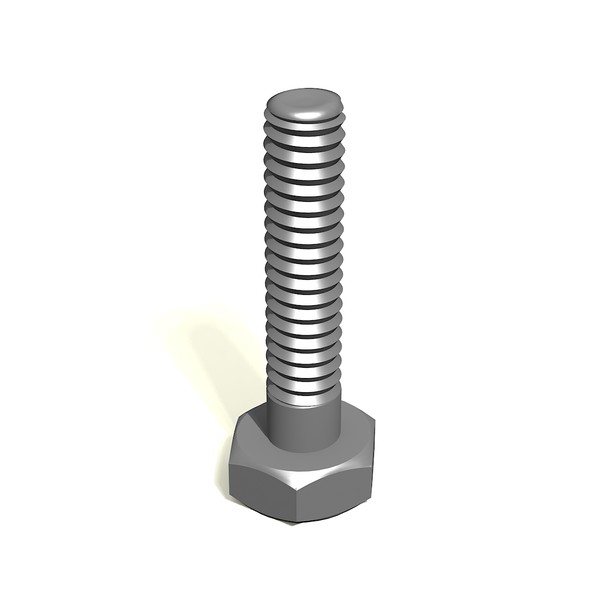 nut bolt 3d max - Nut Bolt... by mardiner