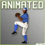 3d model baseball pitcher