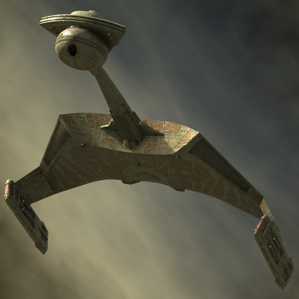 klingon k t inga 3d model - K'T'Inga Battlecruiser... by luki82