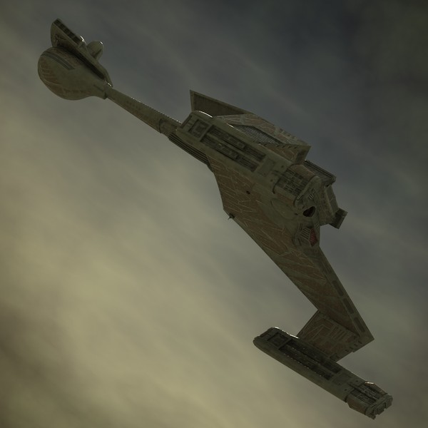 klingon k t inga 3d model - K'T'Inga Battlecruiser... by luki82