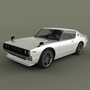 nissan skyline gt-r c110 model