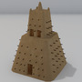 3d adobe dogon buildings model