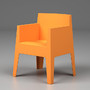 3ds max toy easy chair phillip starck