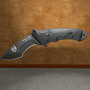 3d model modern knife