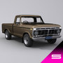 3dsmax f100 truck chassis