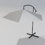open patio umbrella 3ds