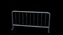 3d model metal barrier