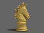 3ds max chess statue