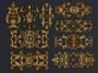 3d classical decoration ornamental