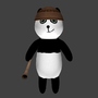 resolution panda 3d model