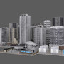 3d model bay city - hd