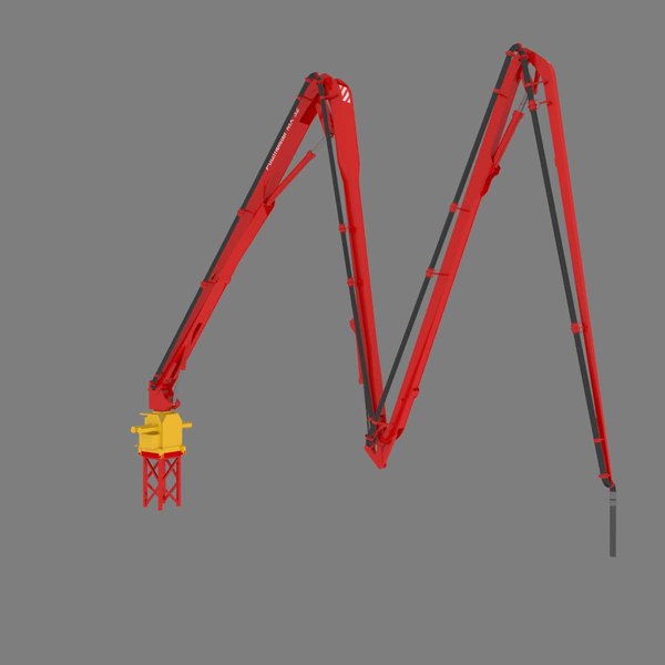 putzmeister mx 32 3d model - Putzmeister MX 32... by svb3d