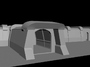 3d sci-fi futuristic set model