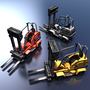 3ds max forklift truck