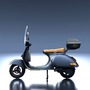 3d scooter motorcycle model
