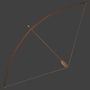 3d olution longbow medieval bow arrow