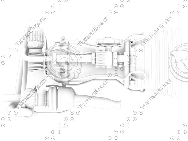 merlin rocket engine spacex 3ds - Merlin Rocket Engine SpaceX... by Bionic 3D