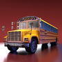 3d school bus