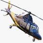 3d agustawestland grandnew helicopter agusta model